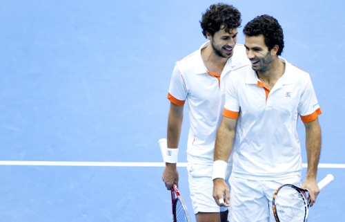 Archiefbeeld van Jean-Julien Rojer en Robin Haase. ANP