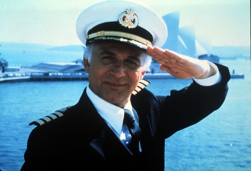 Gavin Macleod als Kapitein Stubing van The Love Boat. ANP Kippa