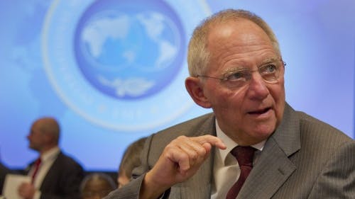 Wolfgang Schäuble. EPA