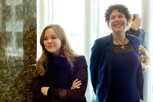 Myrthe Hilkens (L). ANP