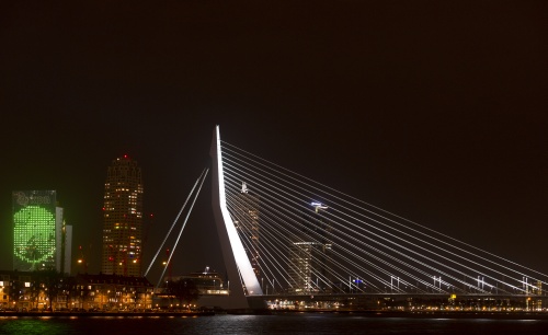 Beeld van Rotterdam. ANP