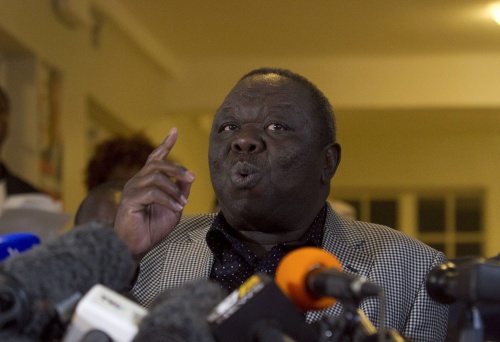 Morgan Tsvangirai. EPA