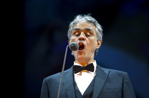 Andrea Bocelli. EPA