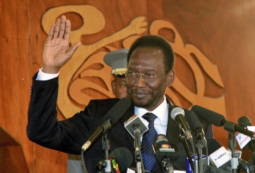 Archiefbeeld van interim-president van Mali Dioncounda Traoré. EPA