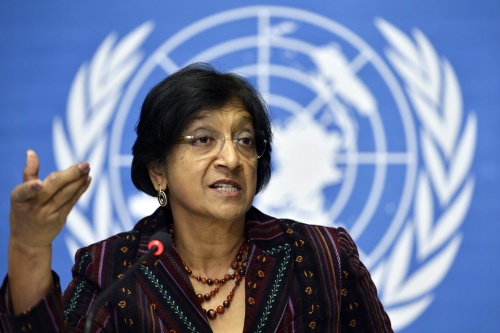 Navi Pillay. EPA