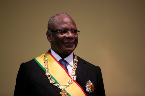 President Ibrahim Boubacar Keita. EPA
