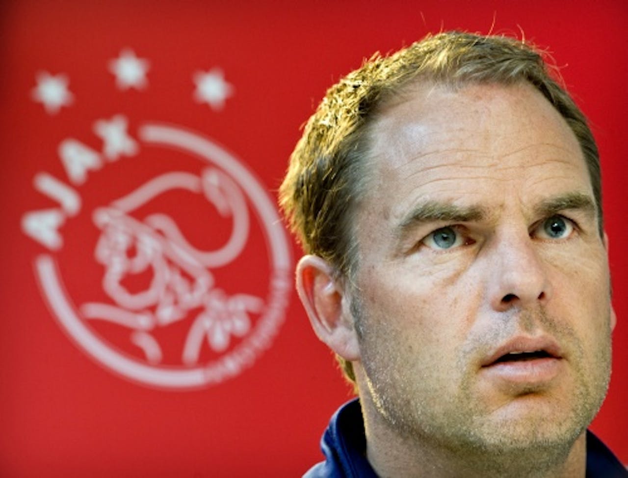 Ajax-trainer Frank de Boer. ANP