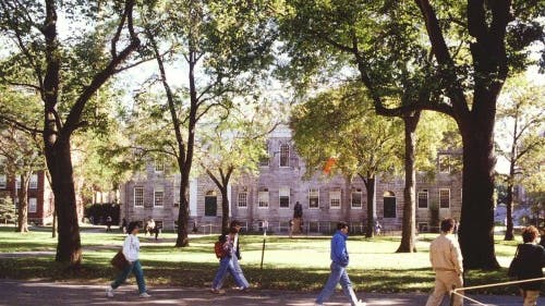 Archieffoto Harvard 1991. EPA