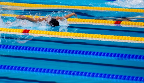 Ranomi Kromowidjojo tijdens de finale van de 50 meter vlinderslag op het WK zwemmen in Barcelona, ANP