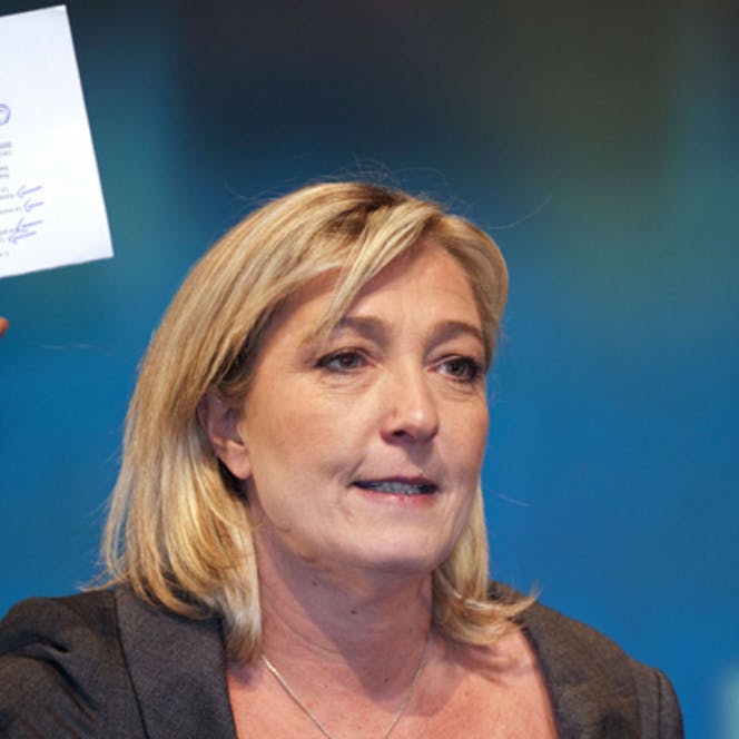 Le Pen kiest: geen keuze