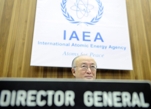 IAEA-hoofd Yukiya Amano. EPA