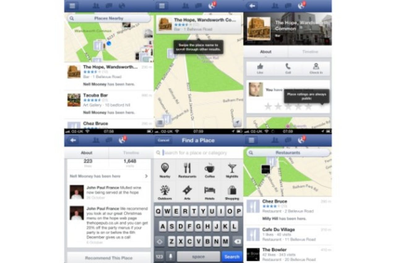 Facebook breidt functie â€˜In de buurtâ€™ uit met aanbevelingen van vrienden