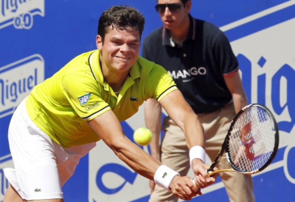 Milos Raonic. EPA