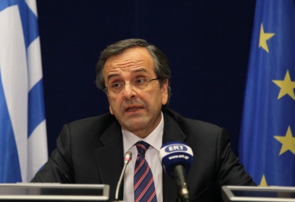 Antonis Samaras. EPA