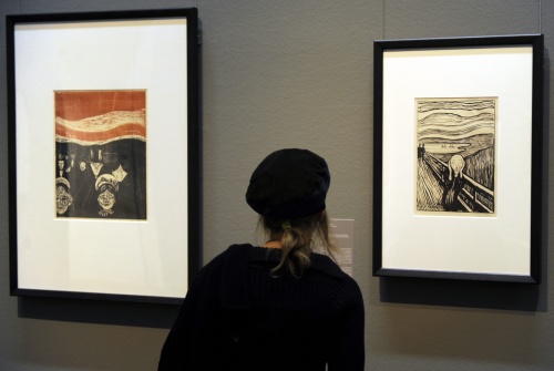 Werk van Edvard Munch. EPA