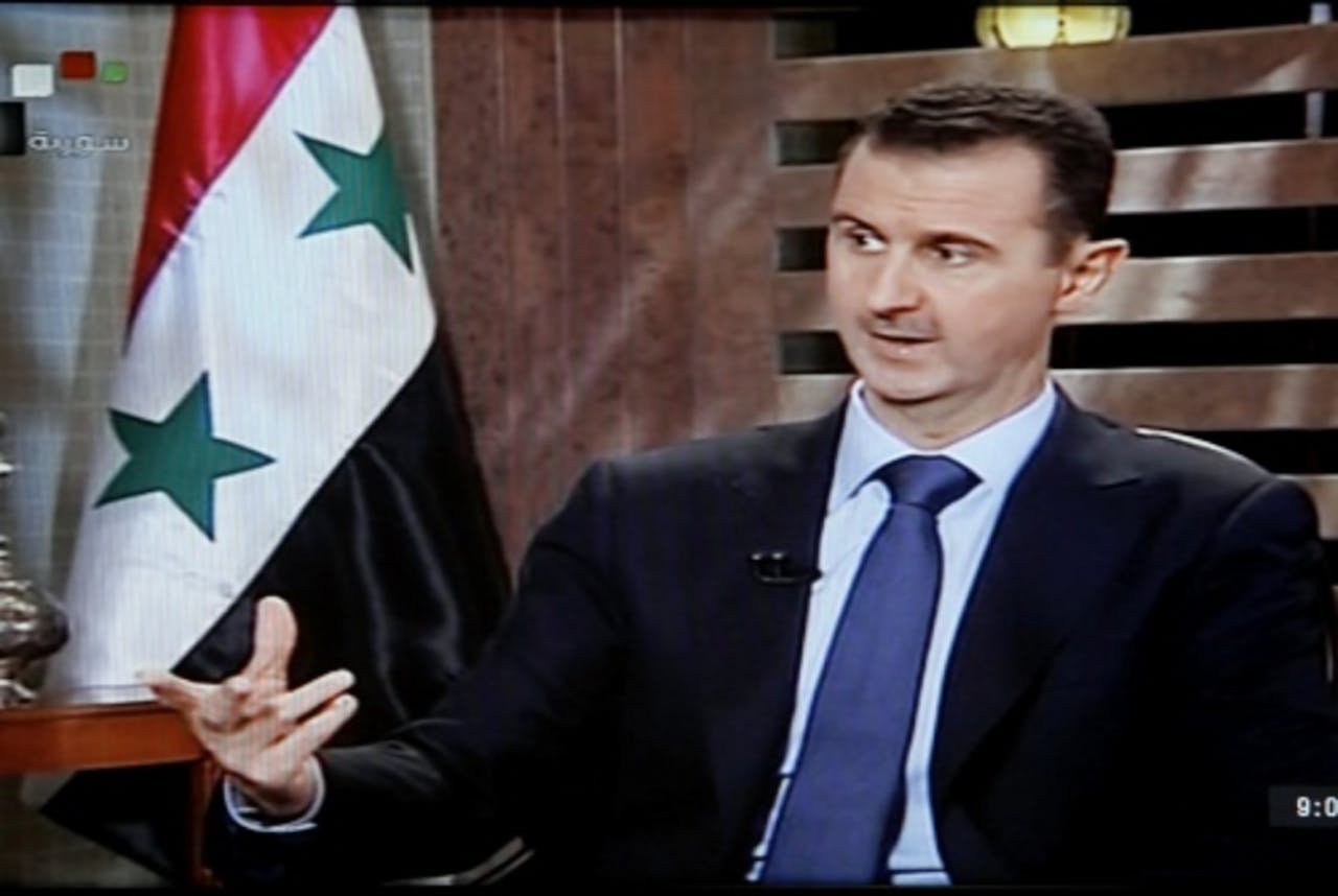 De Syrische president Bashar al-Assad. EPA