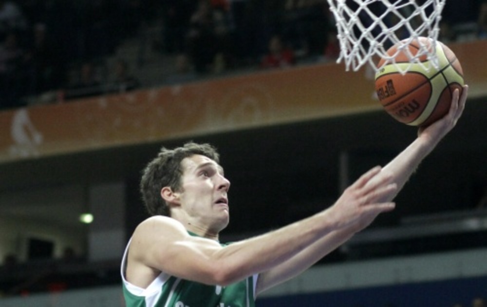 Goran Dragic op archiefbeeld. EPA