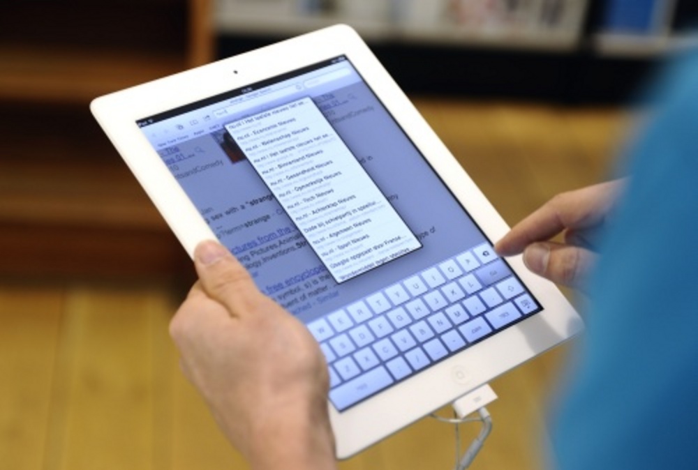 De iPad2. ANP