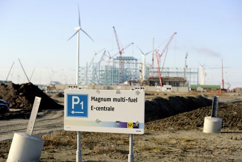 Bouw Nuon Magnum centrale. ANP