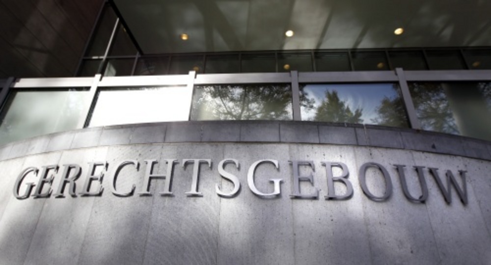 Het exterieur van de rechtbank in Groningen. ANP