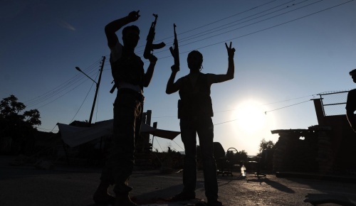 Syrische rebellen. EPA