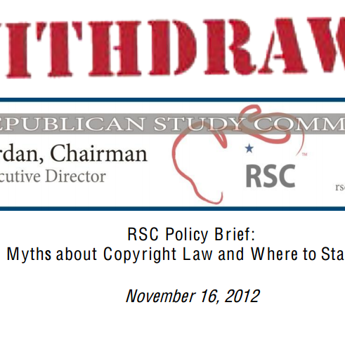 Republikeinse hervorming copyright? Oeps, nee dus