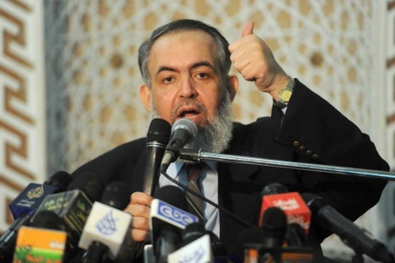 De ultra-orthodoxe politicus Hazem Abu Ismail. EPA