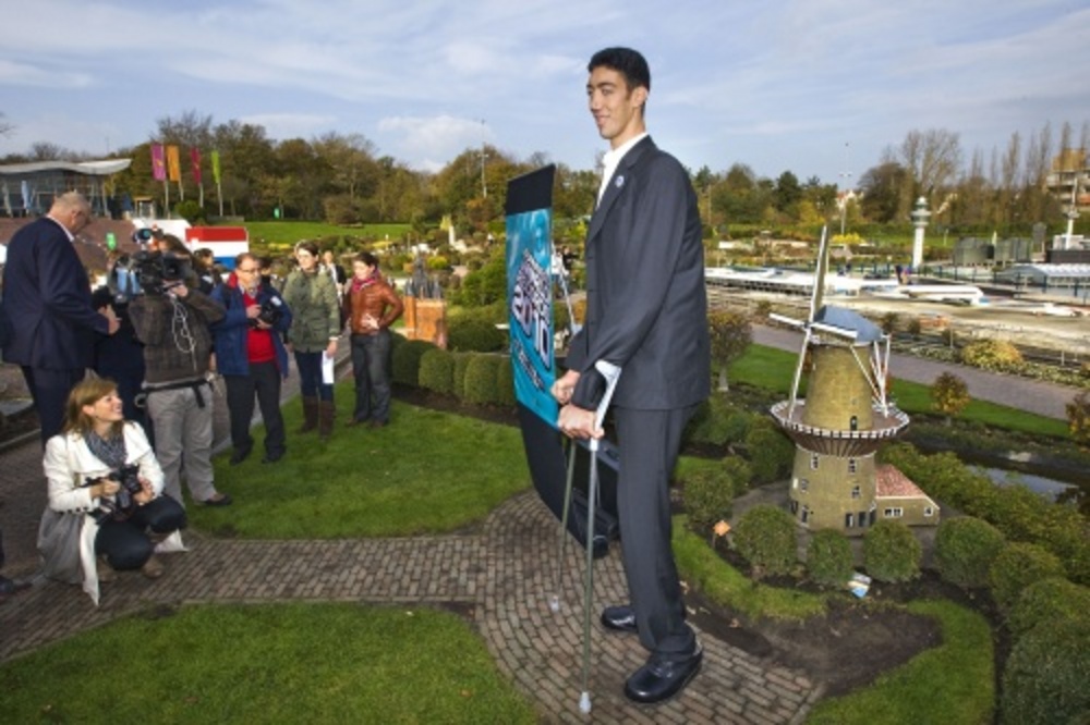 Sultan Kösen in 2009 in Madurodam. ANP