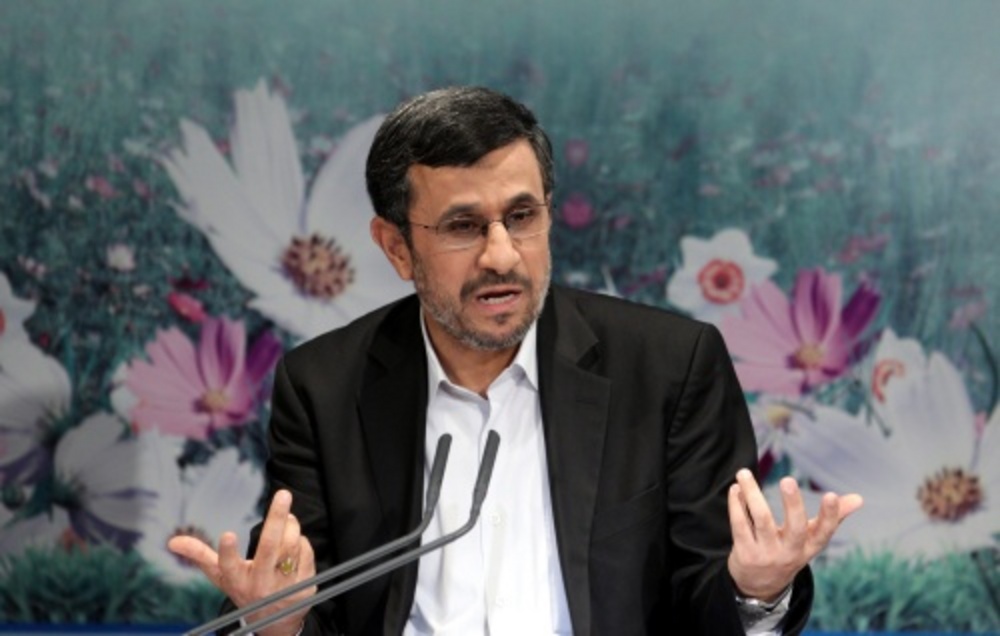 De Iraanse president Mahmoud Ahmadinejad. EPA