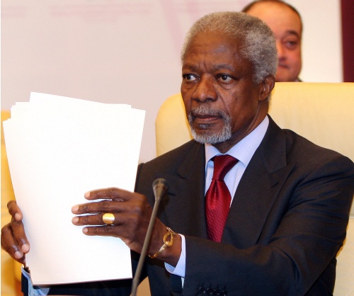 Kofi Annan (EPA)