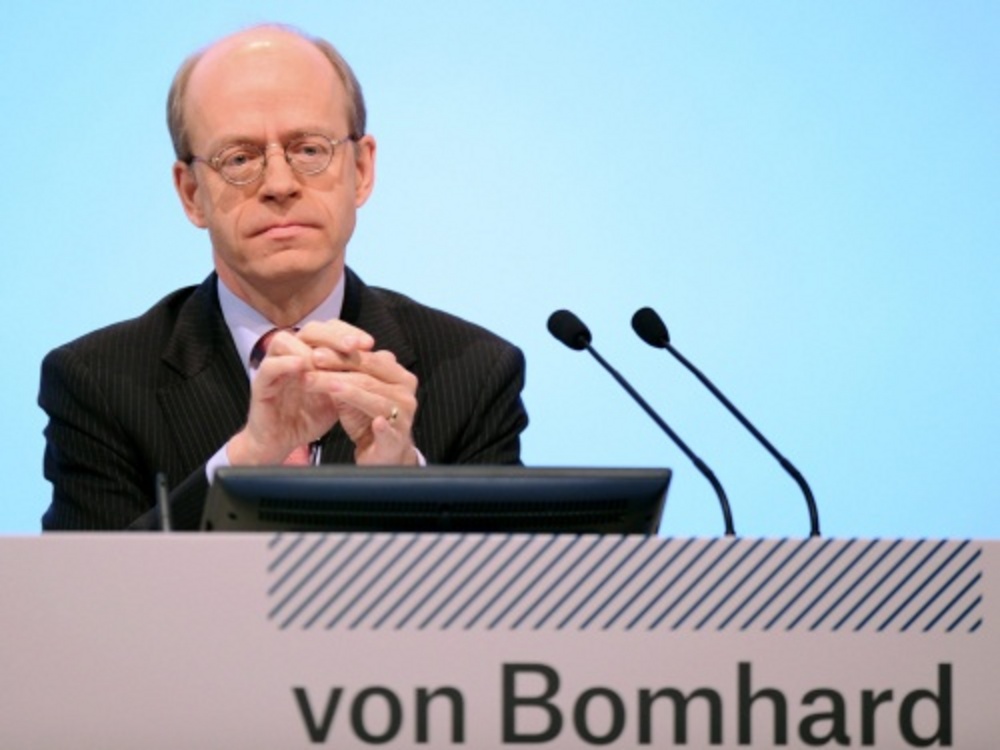 Topman Nikolaus von Bomhard. EPA