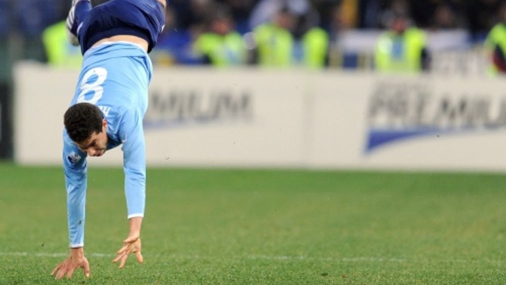 Lazio-speler Hernanes. EPA