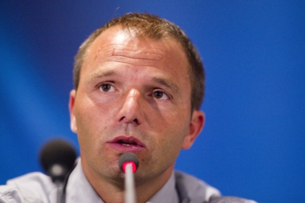 ADO Den Haag-trainer Maurice Steijn. ANP