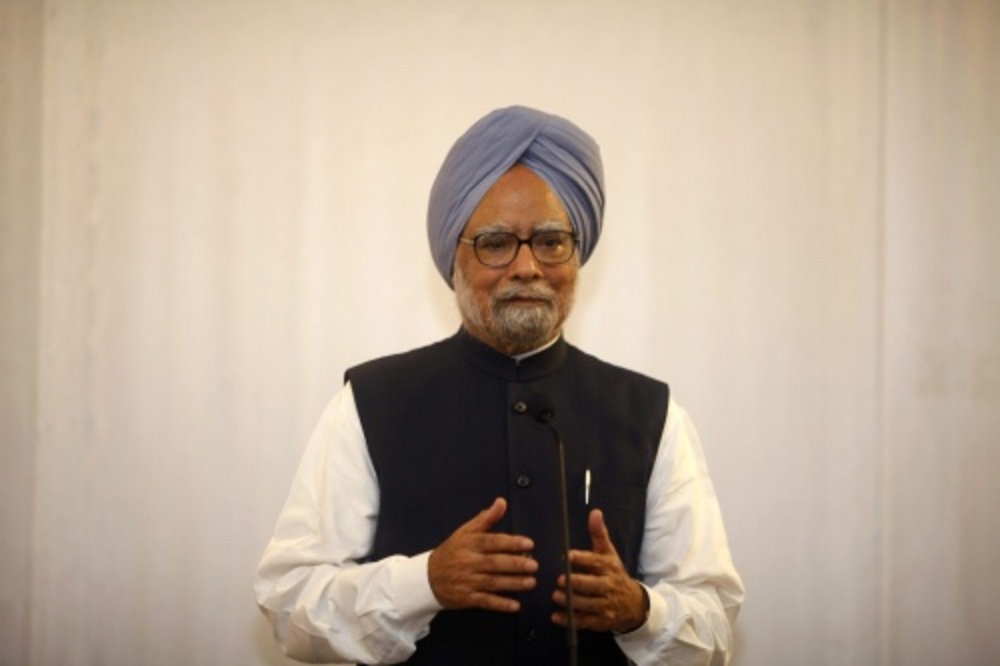 Manmohan Singh. EPA