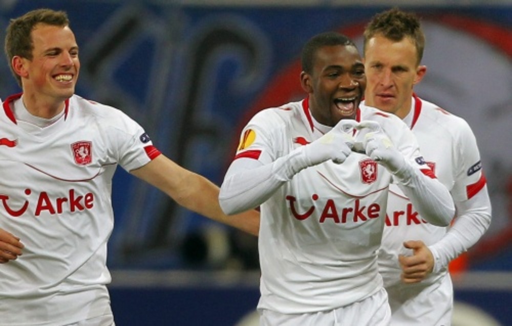 Ola John na het scoren van de 1-0. EPA