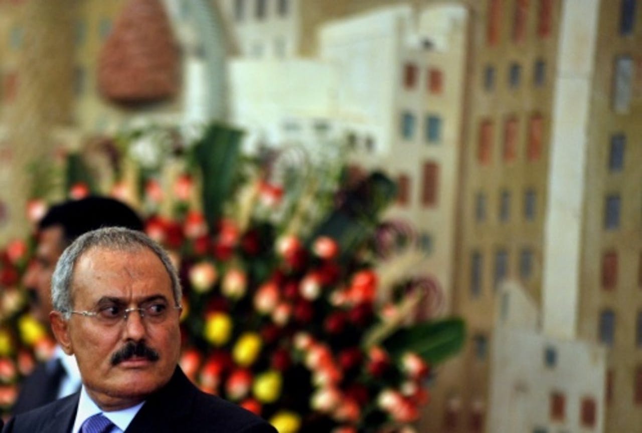 Ali Abdullah Saleh. EPA