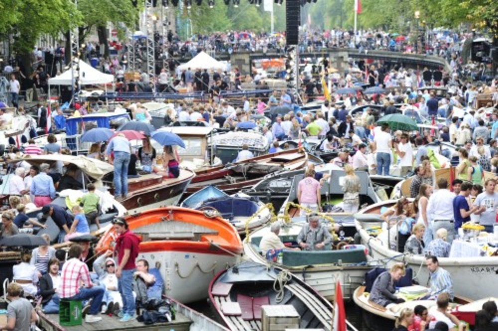 Het Prinsengrachtconcert in 2011. ANP