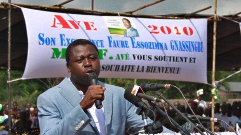 Faure Gnassingbé (archiefbeeld). EPA