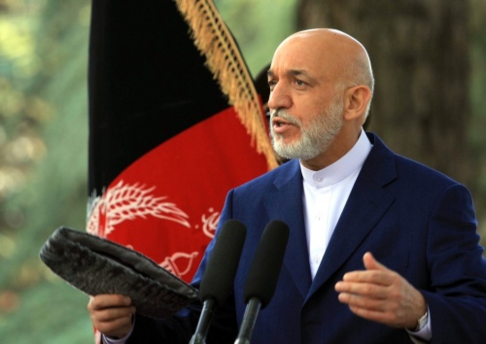 Hamid Karzai. EPA