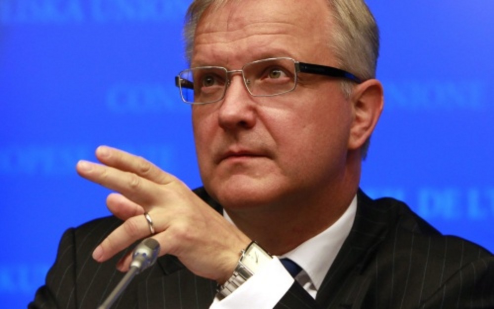 Eurocommissaris Olli Rehn (Monetaire zaken). EPA