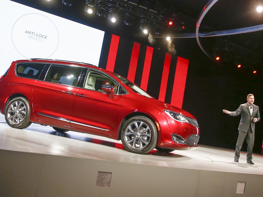 De Fiat Chrysler Pacifica. Foto: ANP