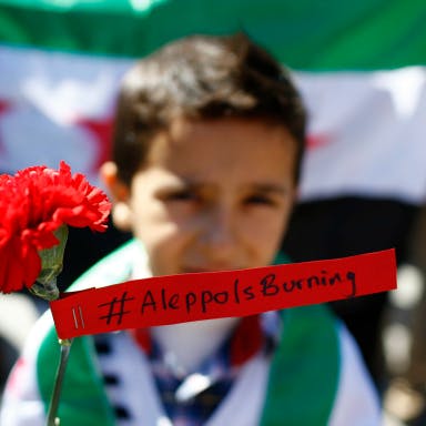 Laait de strijd in Aleppo op?