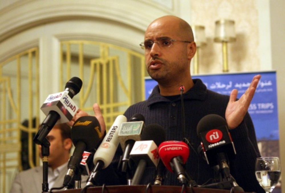 Saif al-Islam Kaddafi. EPA
