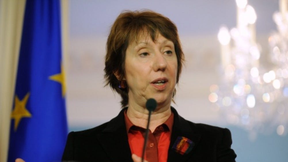 Catherine Ashton. EPA