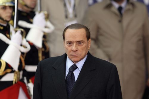 De Italiaanse premier Berlusconi. EPA