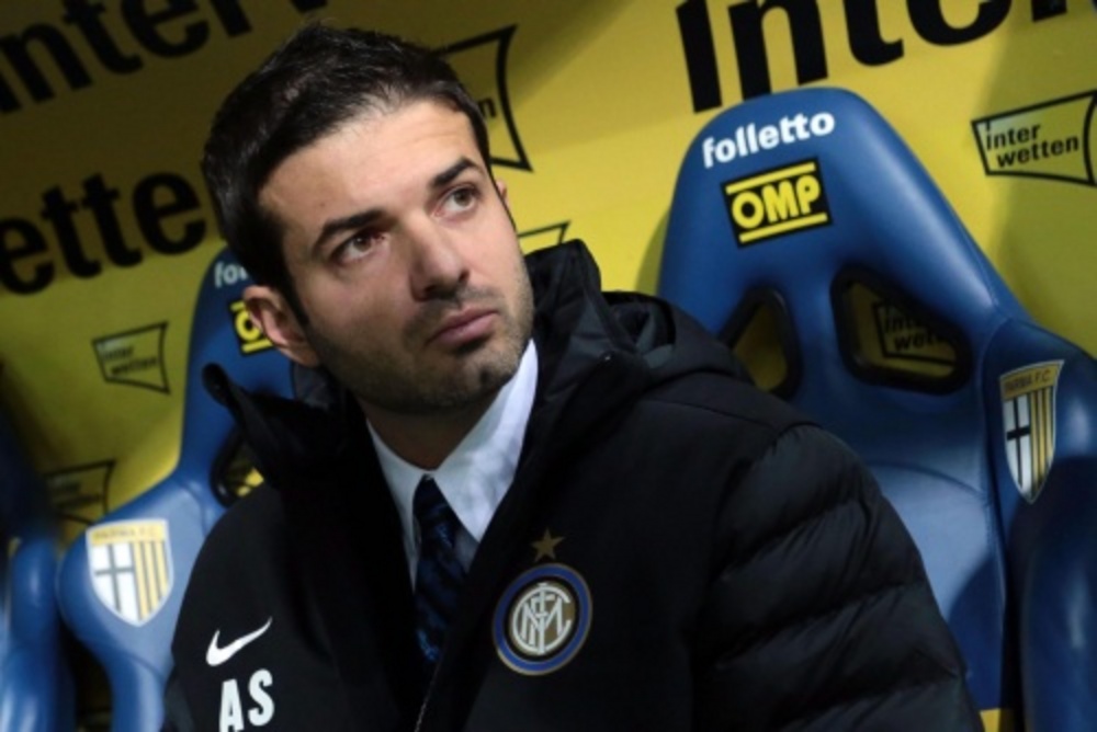 Trainer Andrea Stramaccioni van Inter. EPA