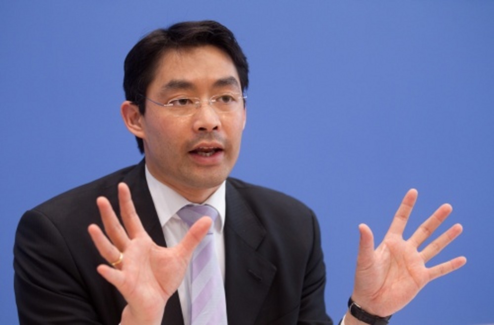 De Duitse minister van Economische Zaken, Philipp Rösler. EPA