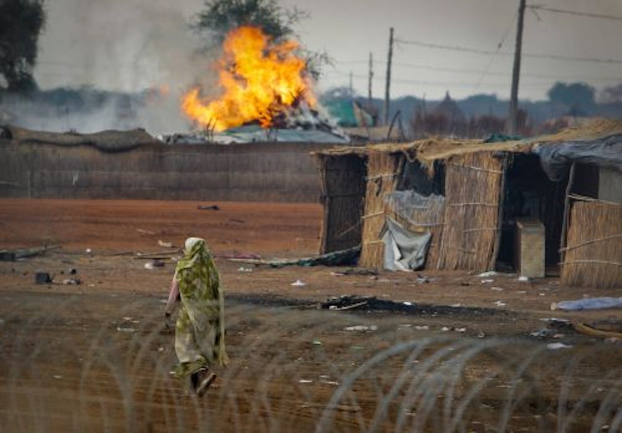 De spanning liep de afgelopen weken op, nadat het noorden Abyei in maart binnenviel met militairen. EPA
