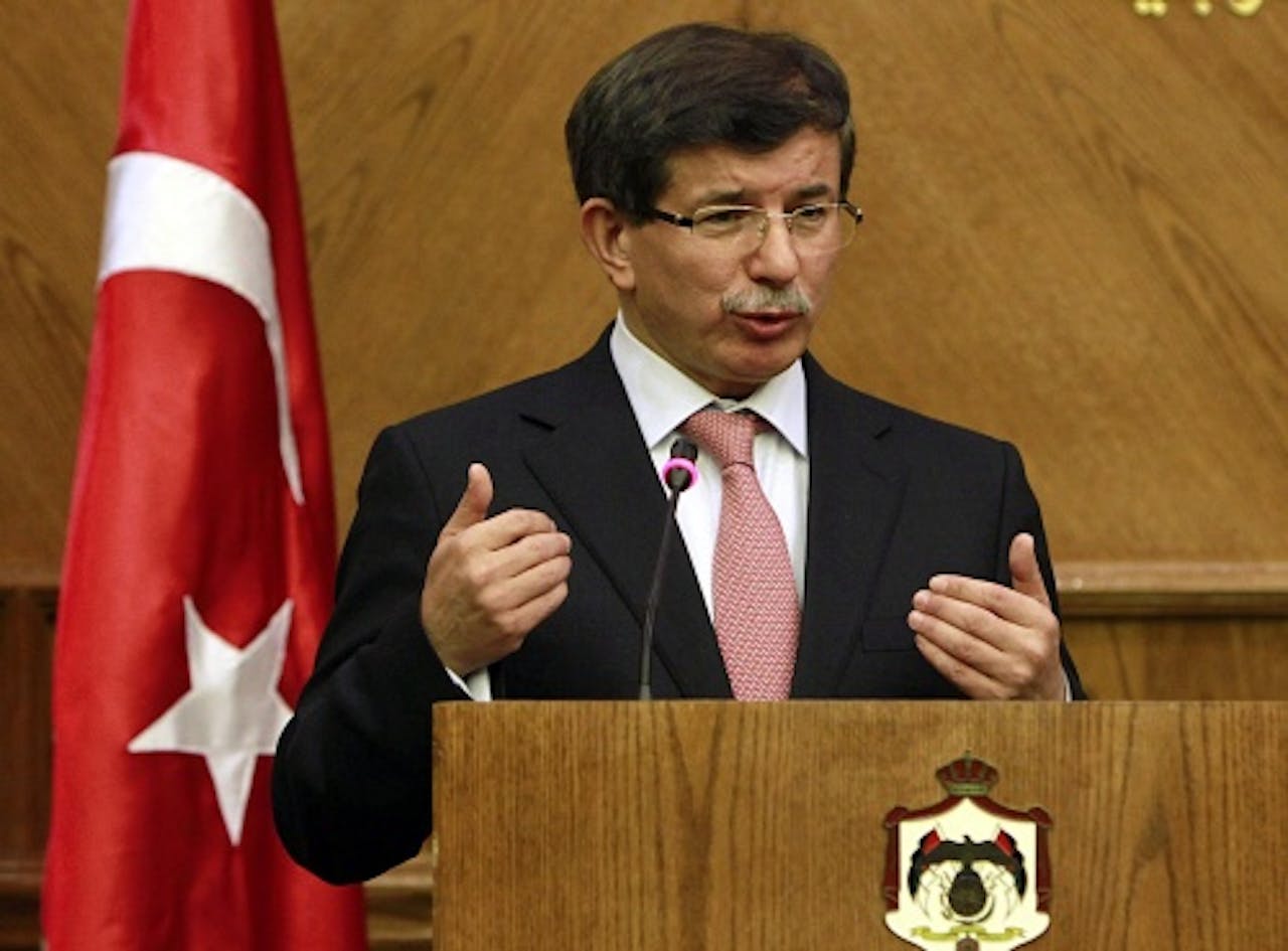 Ahmet Davutoglu. EPA
