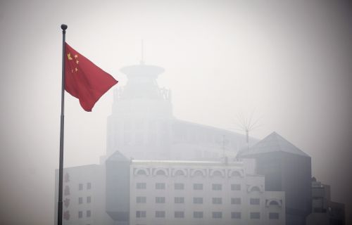 Chinese vlag. EPA